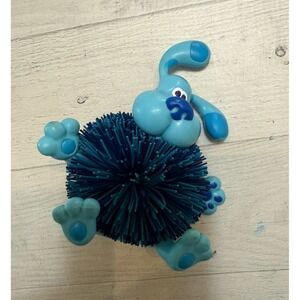 Vintage Blues Clues Koosh Ball Toy 1999 y2k kids spiky rubber ball